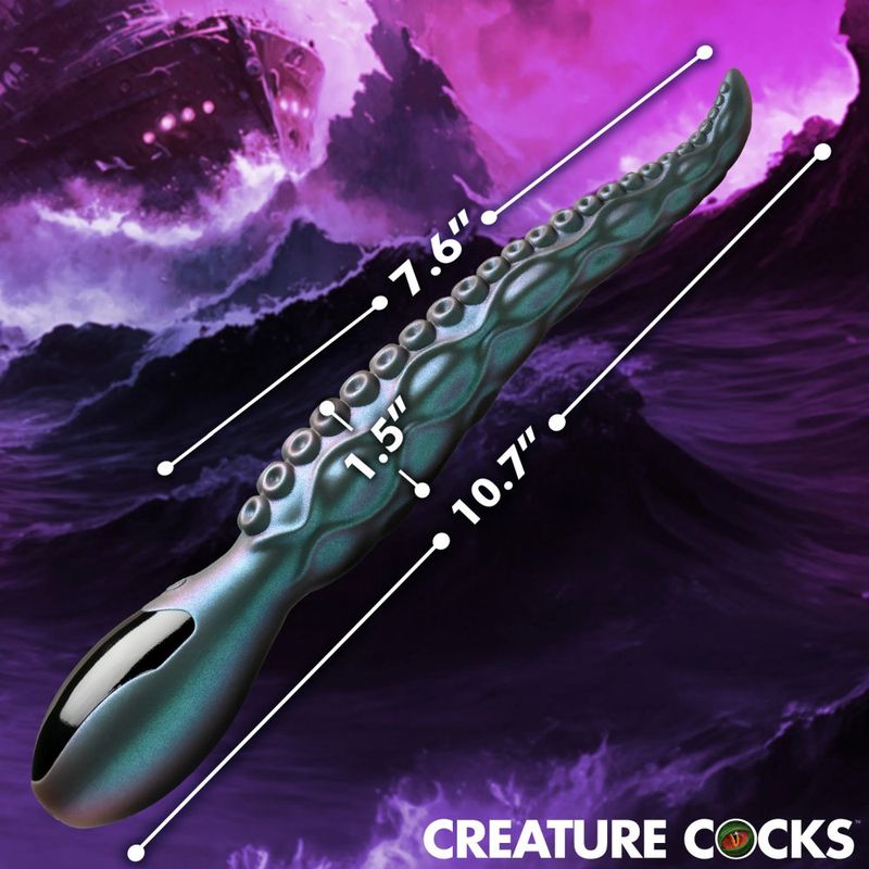 Creature Cocks Tentavibe – Silicone Textured Tentacle Vibrator > Dildos > Fantasy - Tophatter Daily Deals