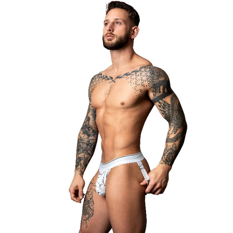 Male Power Marble Jock Strap (White) – Ultra Soft Stretch Fabric Jock Strap > Clothes > Jockstraps - Tophatter Daily Deals