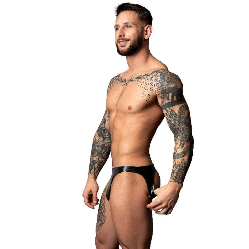 Male Power Moonshine Jock Strap (Black) – High Shine Stretch Jock Strap > Clothes > Jockstraps - Tophatter Daily Deals