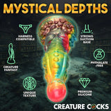 Majestic Merman 10 Inch Silicone Dildo (Iridescent Rainbow) – Extra Long Silicone Dildo with S-Shaped Curve > Dildos > Fantasy - Tophatter Daily Deals