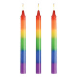 Master Series Pride Rainbow Drip Candles Set of 3 > Candles > Drip - Tophatter Daily Deals