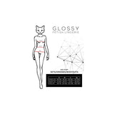 Glossy Rimma Dress (Wetlook Black) – Sexy Mesh Accent Dress > Clothes > Dresses and Chemises - Tophatter Daily Deals