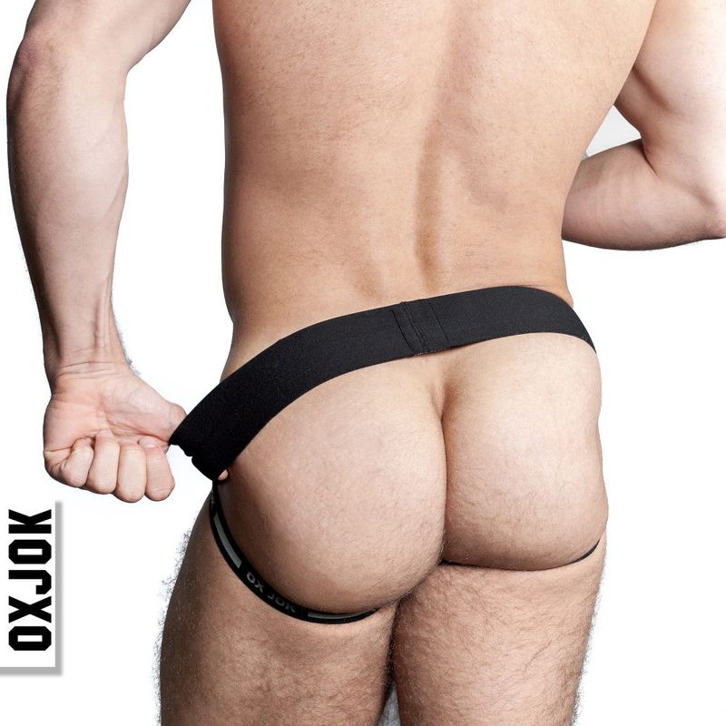 Oxballs Airmesh Swagger (Tar Black) – Comfortable Jockstrap > Clothes > Jockstraps - Tophatter Daily Deals