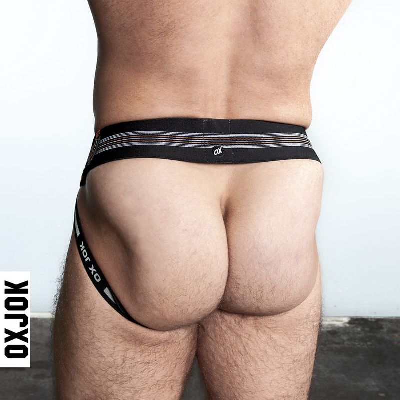 Oxballs Slingjock Upthrust Slider-Strap Jock (Black Iron) – Comfortable Men's Jockstrap > Clothes > Jockstraps - Tophatter Daily Deals