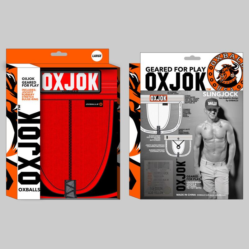 Oxballs Slingjock Upthrust Slider-Strap Jock (Black Iron) – Comfortable Men's Jockstrap > Clothes > Jockstraps - Tophatter Daily Deals