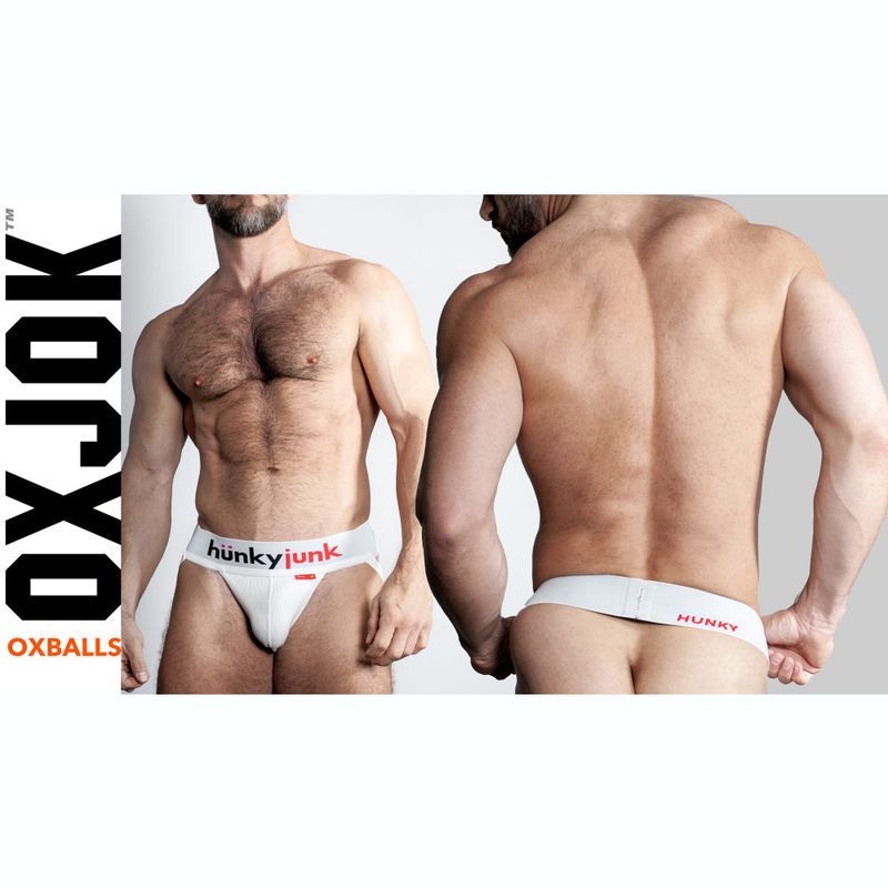 Oxballs Hunker Slider Strap Jock (White Snow) – Strap Jock > Clothes > Jockstraps - Tophatter Daily Deals