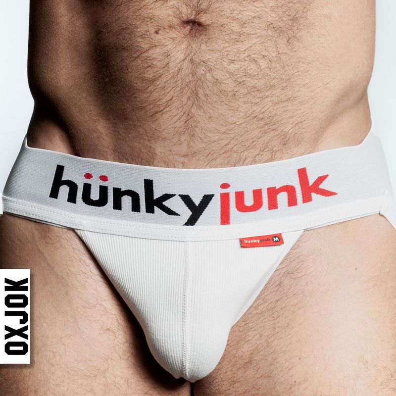 Oxballs Hunker Slider Strap Jock (White Snow) – Strap Jock > Clothes > Jockstraps - Tophatter Daily Deals