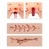 Spread Me Monica Torso Dual-Entry Masturbator – Realistic Vaginal and Anal Male Masturbator > Sex Toys For Men > Assbators - Tophatter Daily Deals