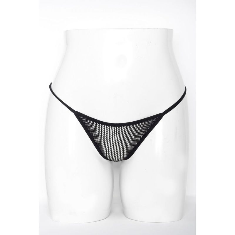 Mesh Net G-String (Black) – Sheer Comfortable Lingerie > Clothes > Lingerie Sets - Tophatter Daily Deals