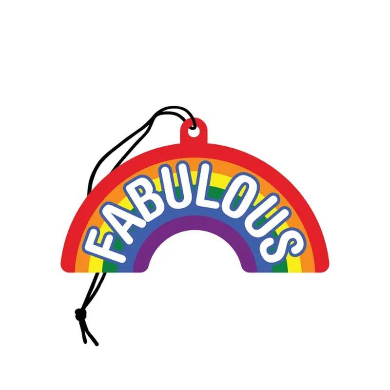 Fabulous Rainbow Air Freshener – Fresh Perfume Scent Cardboard Air Freshener > Novelties > Gag Gifts - Tophatter Daily Deals