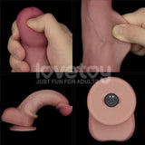 Sliding Skin Pro II – Dual-Layer Silicone 8 Inch Dong with Wireless Remote Vibrator > Vibrators > Realistic Vibrators - Tophatter Daily Deals