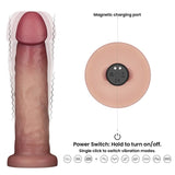 Sliding Skin Pro II Silicone Dong 9 Inch – Wireless Remote-Controlled Vibrating Dong > Vibrators > Realistic Vibrators - Tophatter Daily Deals