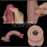 Sliding Skin Pro II Silicone Dong 10 Inch – Realistic Dual-Density Silicone Dong > Dildos > Large Dildos - Tophatter Daily Deals