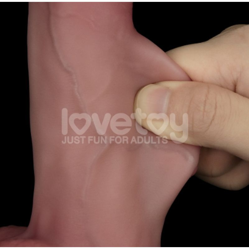 Sliding Skin Pro Dual Layer Silicone Dong 8 Inch – Medical-Grade Dual-Density Silicone Dong > Dildos > Realistic Dildos - Tophatter Daily Deals