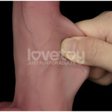 Sliding Skin Pro Dual Layer Silicone Dong 8 Inch – Medical-Grade Dual-Density Silicone Dong > Dildos > Realistic Dildos - Tophatter Daily Deals