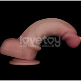 Sliding Skin Pro Dual Layer Silicone Dong 8 Inch – Medical-Grade Dual-Density Silicone Dong > Dildos > Realistic Dildos - Tophatter Daily Deals