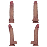 Sliding Skin Pro Dual Layer Silicone Dong 10 Inch – Medical-Grade Dual-Density Silicone Dong > Dildos > Large Dildos - Tophatter Daily Deals