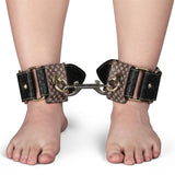 Deluxe Ankle Cuffs – Luxury PU Ankle Cuffs with Bronze Spikes > Bondage Gear > Restraints - Tophatter Daily Deals