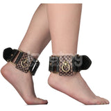 Deluxe Ankle Cuffs – Luxury PU Ankle Cuffs with Bronze Spikes > Bondage Gear > Restraints - Tophatter Daily Deals
