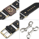 Deluxe Ankle Cuffs – Luxury PU Ankle Cuffs with Bronze Spikes > Bondage Gear > Restraints - Tophatter Daily Deals