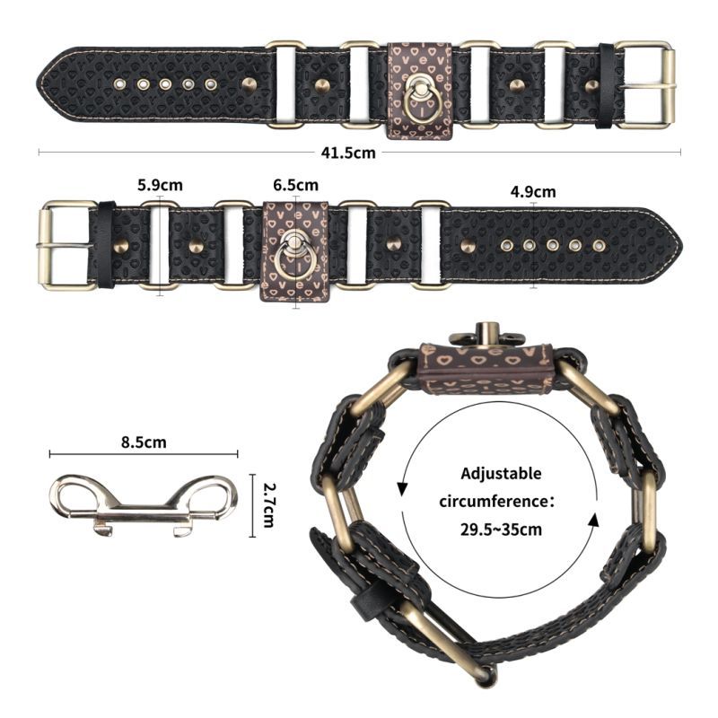 Deluxe Ankle Cuffs – Luxury PU Ankle Cuffs with Bronze Spikes > Bondage Gear > Restraints - Tophatter Daily Deals