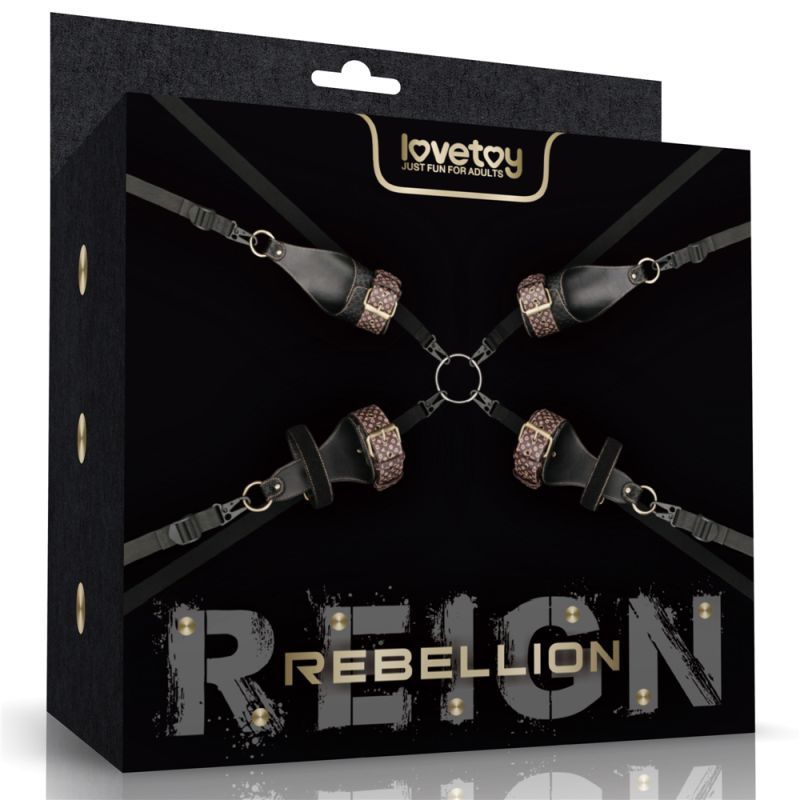 Rebellion Reign Under Mattress Restraint Set – Adjustable Nylon Straps Bondage Restraint > Bondage Gear > Bed Restraints - Tophatter Daily Deals