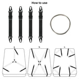 Rebellion Reign Under Mattress Restraint Set – Adjustable Nylon Straps Bondage Restraint > Bondage Gear > Bed Restraints - Tophatter Daily Deals