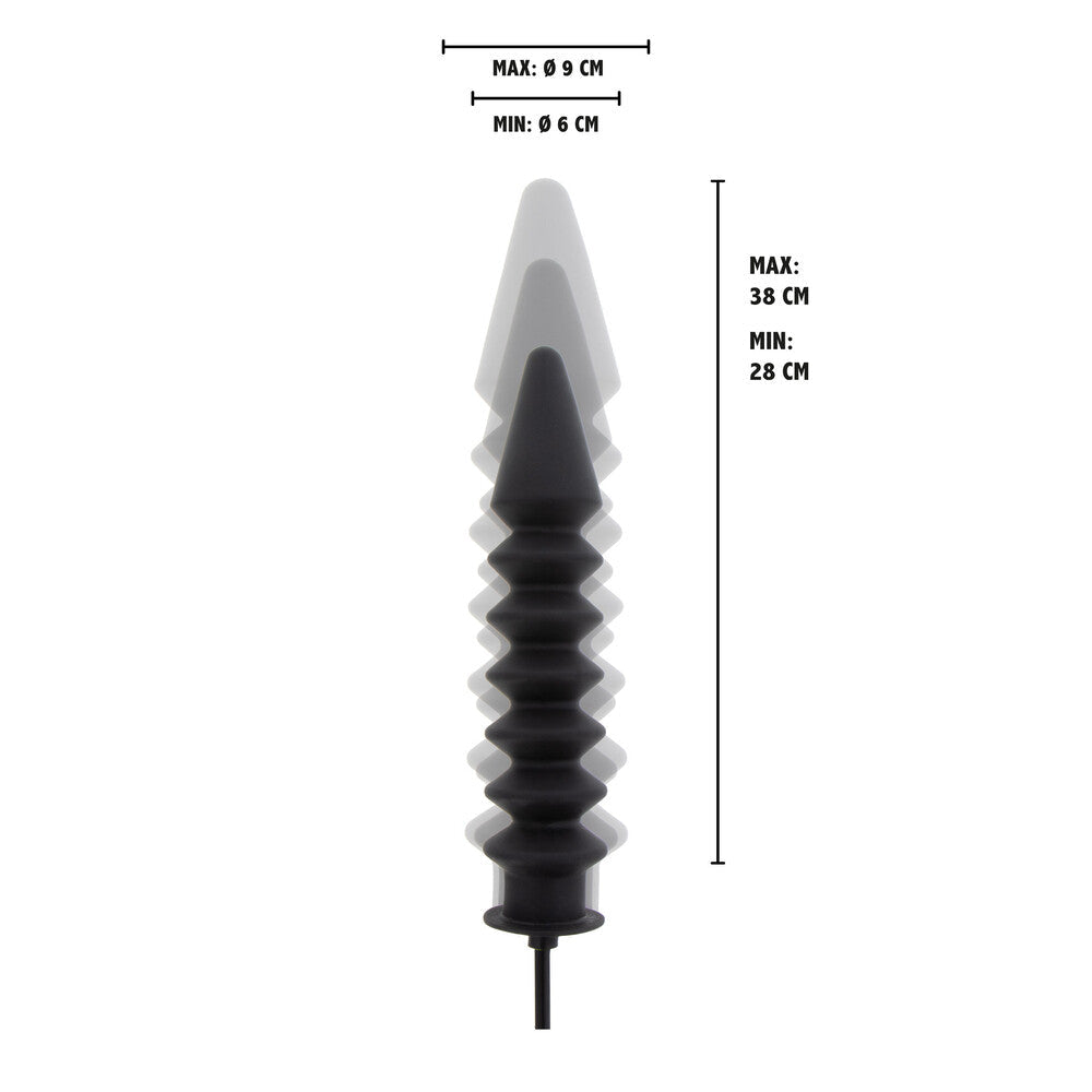 Hidden Desire Extreme Expert Inflatable Ribbed Plug > Anal Range > Tunnel and Stretchers - Tophatter Daily Deals