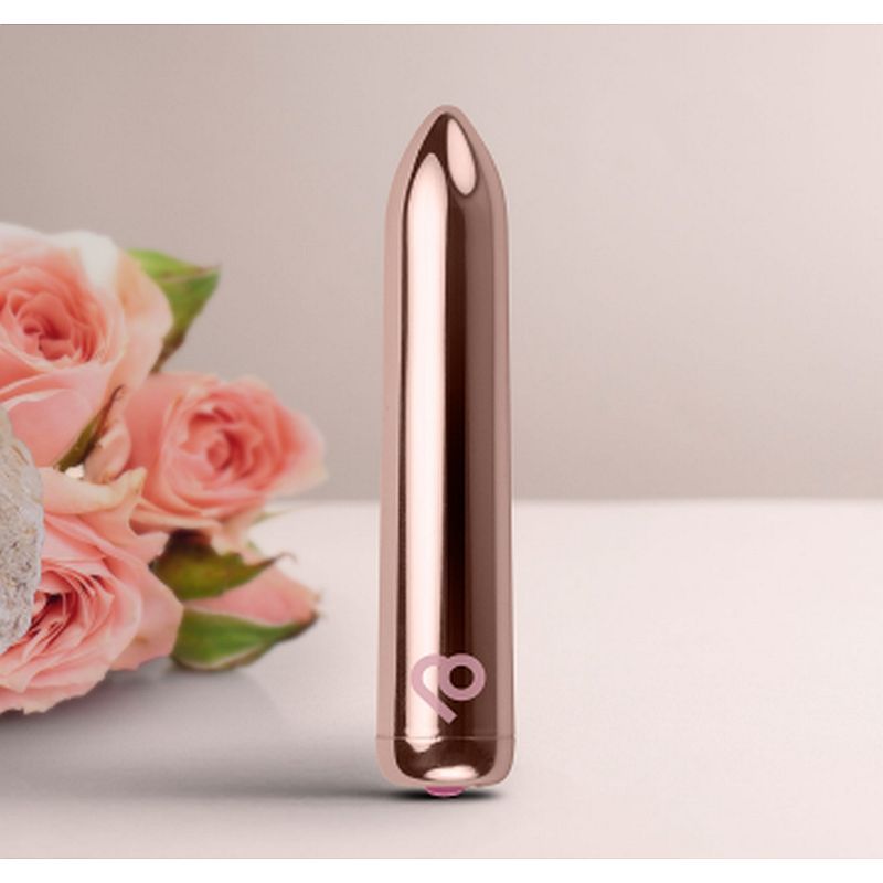 Golden Rose Rechargeable Bullet Vibrator – Sleek Compact Powerful Vibrator > Vibrators > Mini Vibrators - Tophatter Daily Deals