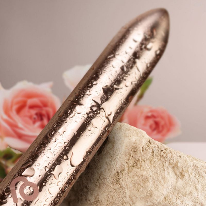 Golden Rose Rechargeable Bullet Vibrator – Sleek Compact Powerful Vibrator > Vibrators > Mini Vibrators - Tophatter Daily Deals