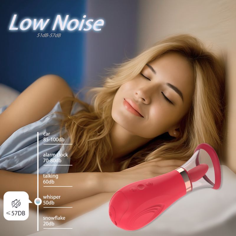 Sybil 3-in-1 – Waterproof Sucking Licking Tickling Stimulator > Sex Toys For Ladies > Clitoral Vibrators and Stimulators - Tophatter Daily Deals