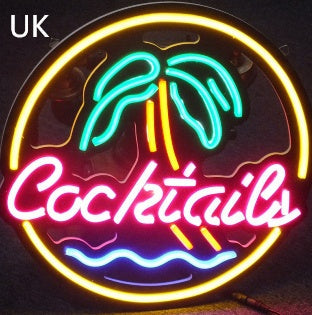 Advertising Lights, Led Interior Decoration, Cocktaily English UK 0 - Tophatter Daily Deals