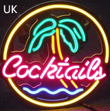 Advertising Lights, Led Interior Decoration, Cocktaily English UK 0 - Tophatter Daily Deals