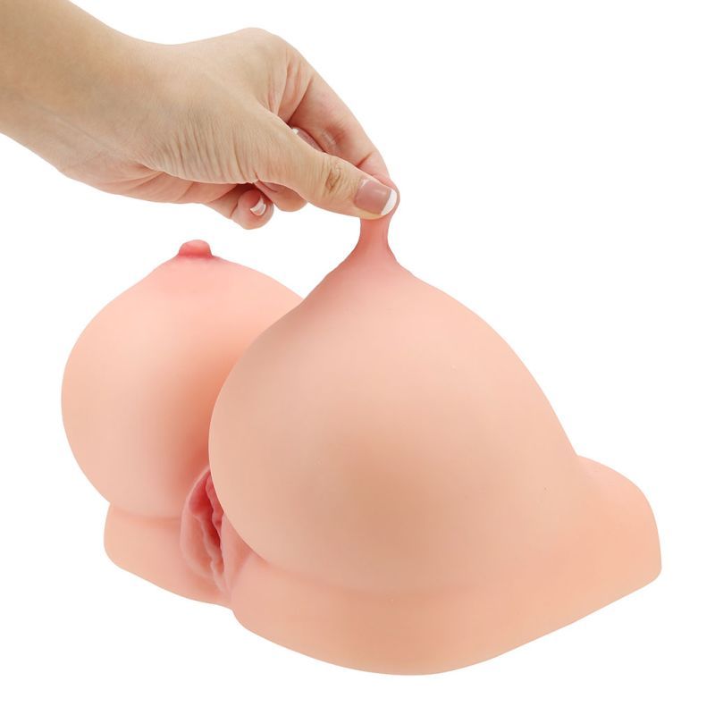 Alisha 2-in-1 Pussy and Titty Fuck Masturbator > Sex Toys For Men > Assbators - Tophatter Daily Deals