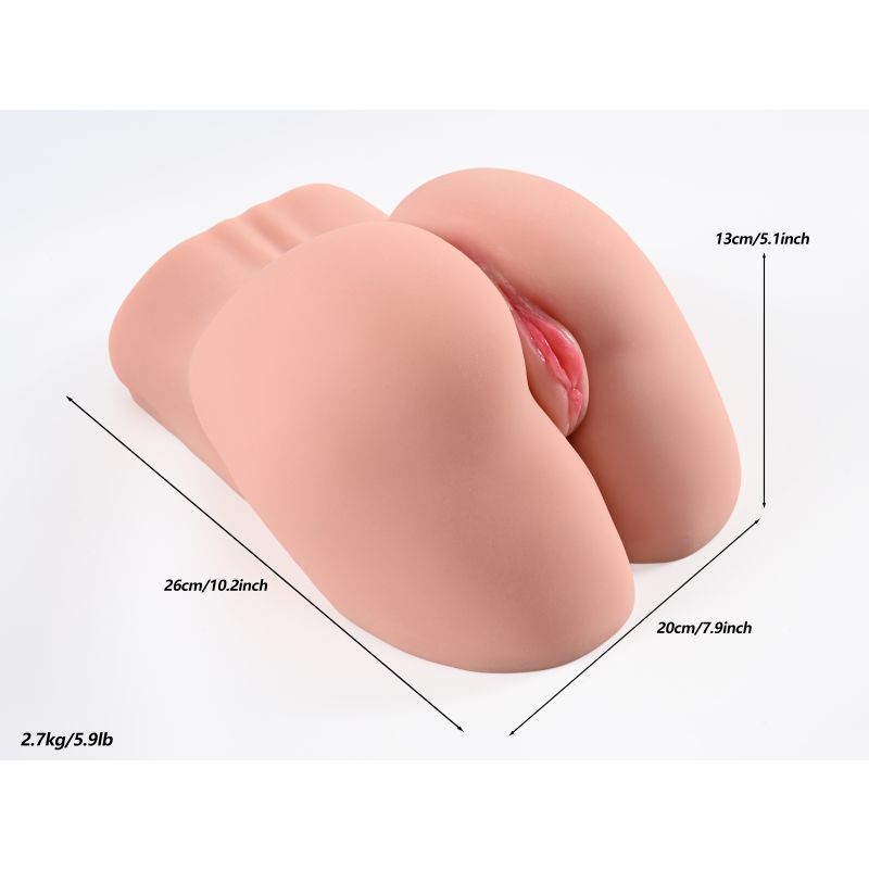 Bella Butt Torso – Lifelike Vaginal and Anal Masturbator > Sex Toys For Men > Assbators - Tophatter Daily Deals