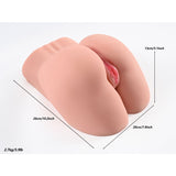 Bella Butt Torso – Lifelike Vaginal and Anal Masturbator > Sex Toys For Men > Assbators - Tophatter Daily Deals