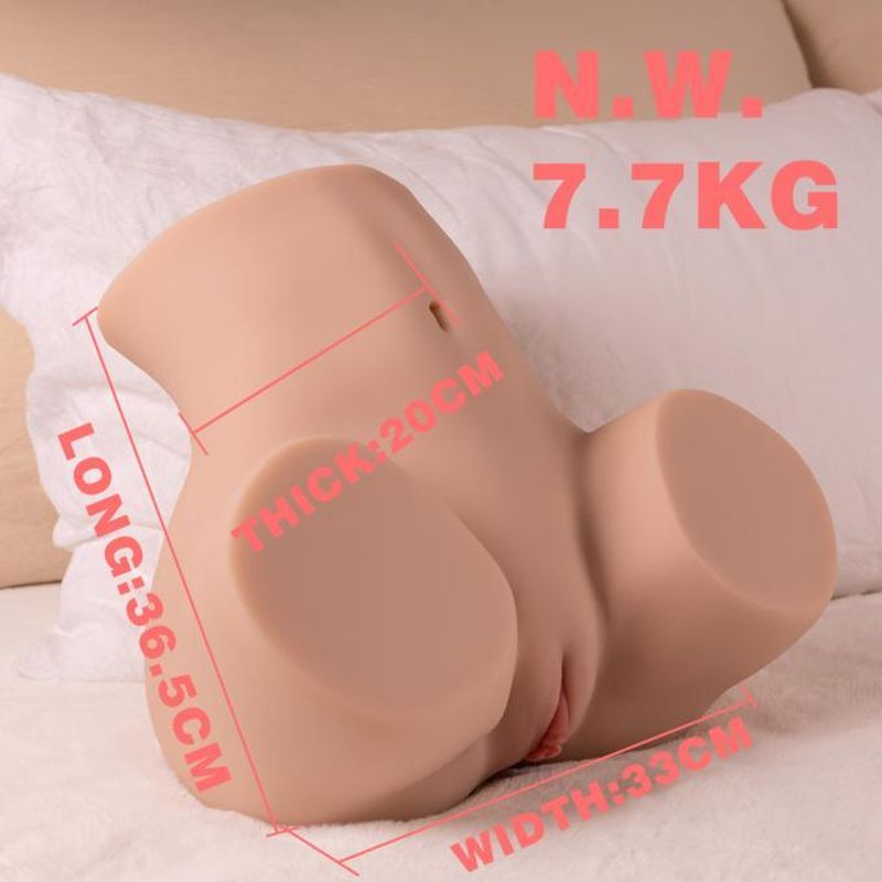 Danae USB Auto Thrusting Masturbator Torso – Adjustable Speeds and Powerful Thrusting Modes Vibrator > Sex Toys > Sex Dolls > Premium - Tophatter Daily Deals