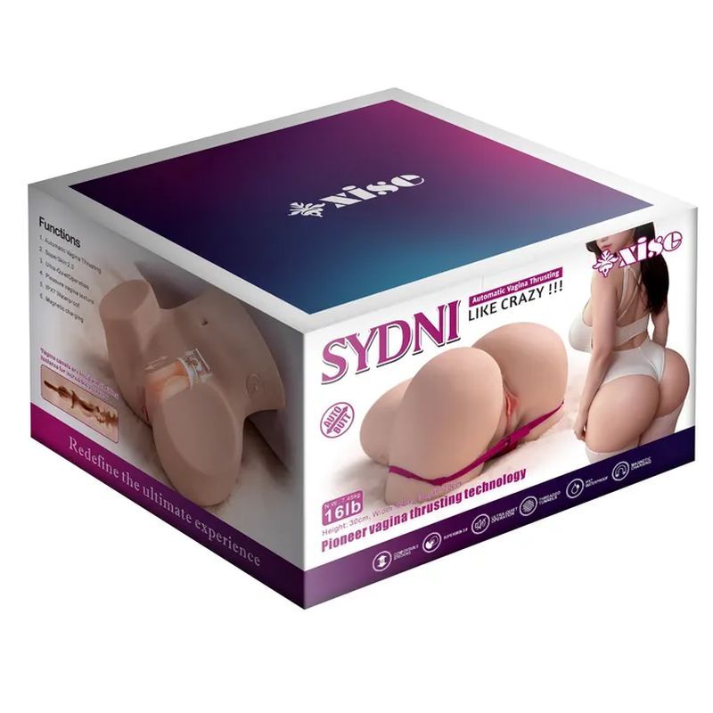 Sydni 7.45kg USB Auto Thrusting Lifelike Vagina Torso – Realistic Skin Thrusting Masturbator > Sex Toys For Men > Assbators - Tophatter Daily Deals