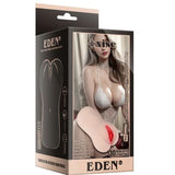 Eden Vibrating Vaginal Masturbator – Realistic Texture Vibrator > Sex Toys For Men > Masturbators > Vibrating - Tophatter Daily Deals