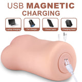 Eden Vibrating Vaginal Masturbator – Realistic Texture Vibrator > Sex Toys For Men > Masturbators > Vibrating - Tophatter Daily Deals