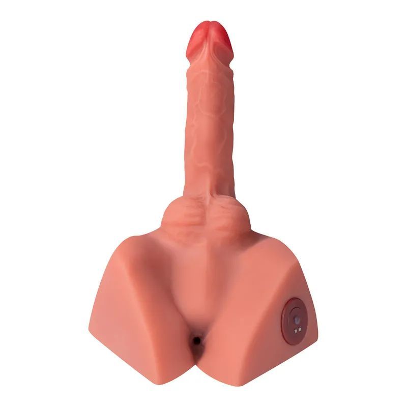 Michael 2.5kg USB Auto Thrusting Male Torso with 20cm Realistic Cock – Powerful Vibration Male Masturbator > Sex Toys > Sex Dolls > Premium - Tophatter Daily Deals