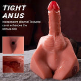 Michael 2.5kg USB Auto Thrusting Male Torso with 20cm Realistic Cock – Powerful Vibration Male Masturbator > Sex Toys > Sex Dolls > Premium - Tophatter Daily Deals