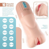 Suctroker Dual Density Vibrating Sucking Masturbator – Vaginal Masturbator > Sex Toys For Men > Masturbators > Vibrating - Tophatter Daily Deals