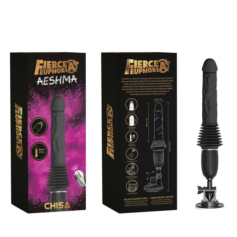 Aeshma Mountable Remote Heating Thrust Machine – Remote-Controlled Vibrator > Dildos > Thrusting Dildos - Tophatter Daily Deals