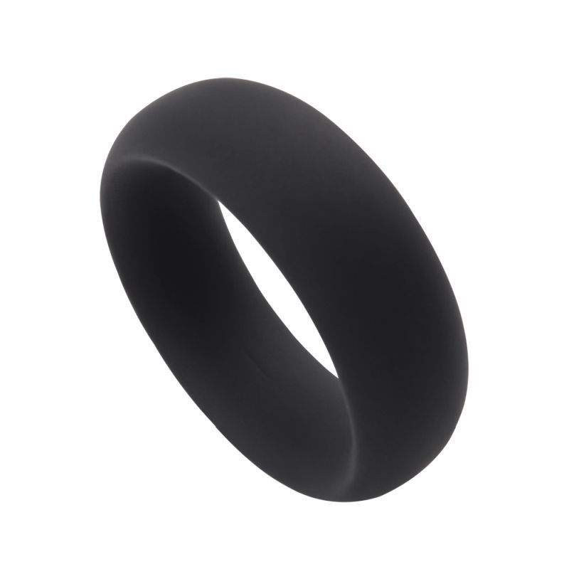 Infinity Comfort Ring Large (Black) – Silicone Penis Ring 4.8 cm Diameter > Cock Ring > Single - Tophatter Daily Deals