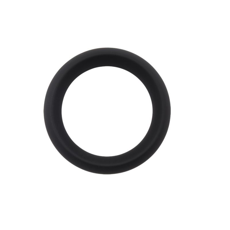 Infinity Comfort Ring Large (Black) – Silicone Penis Ring 4.8 cm Diameter > Cock Ring > Single - Tophatter Daily Deals