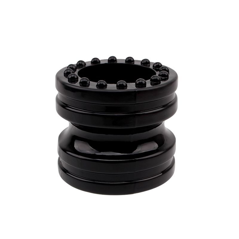 Hard On Ring Set (Black and Red) – Stretchable 4.5 cm Diameter Ring Set > Cock Ring > Sets - Tophatter Daily Deals