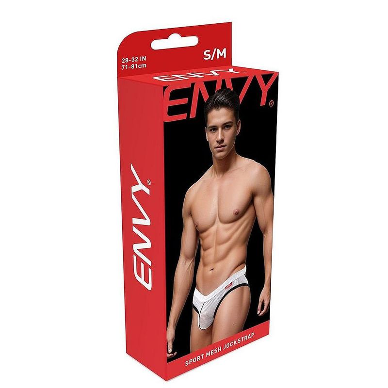 Envy Sport Mesh Jock (Black) – Breathable Athletic Supportive Jockstrap > Clothes > Jockstraps - Tophatter Daily Deals