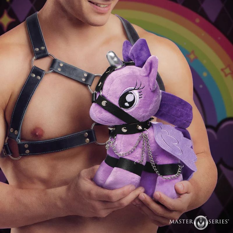 Raven Plum Bondage Pony Plush – Adult Fantasy Fetish Toy > Novelties > Gag Gifts - Tophatter Daily Deals