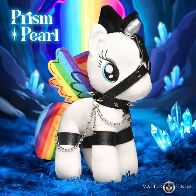 Prism Pearl Bondage Pony – Plush Bondage Accessory > Novelties > Gag Gifts - Tophatter Daily Deals